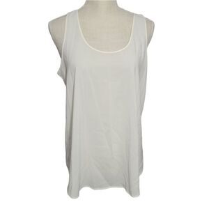 Pink republic ivory sleeveless blouse